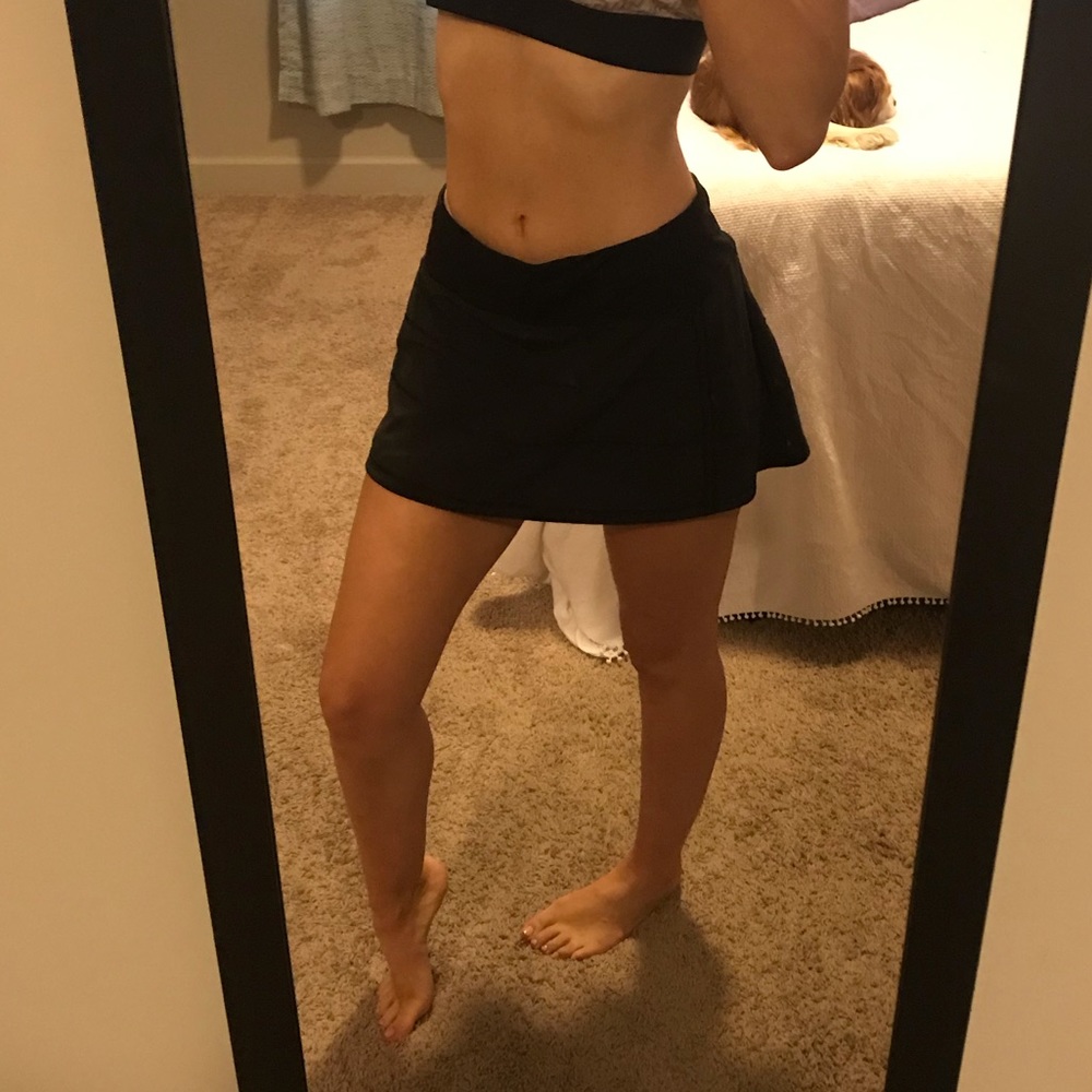 Lululemon Pace Rival Skirt Black (regular length)